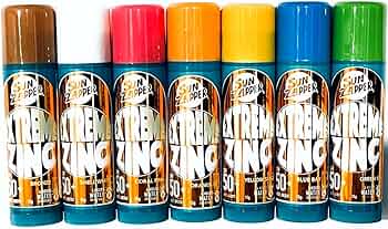 Sun Zapper Extreme Zinc Sticks – 7 Pack Mixed Colors : Amazon.ca