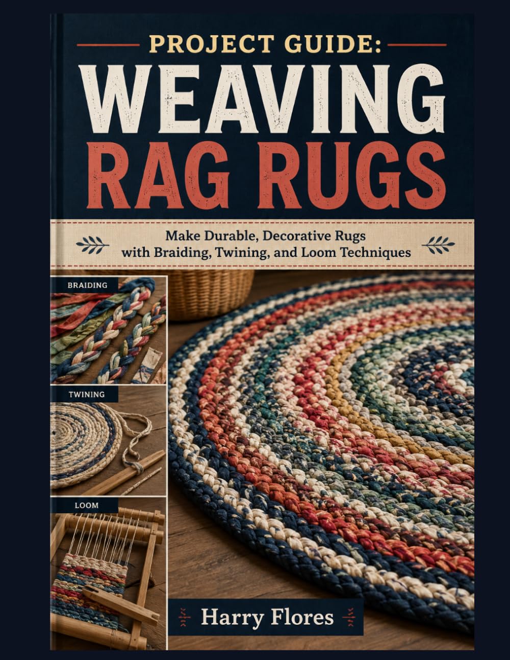Project Guide: Weaving Rag Rugs: Make Durable, Decorative Rugs with Braiding, Twining, and Loom Techniques