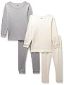 Amazon Brand - Jam & Honey Unisex-Child Kids Thermal Underwear (JH-AW21-THSET_Multi 3_3-4 Years)