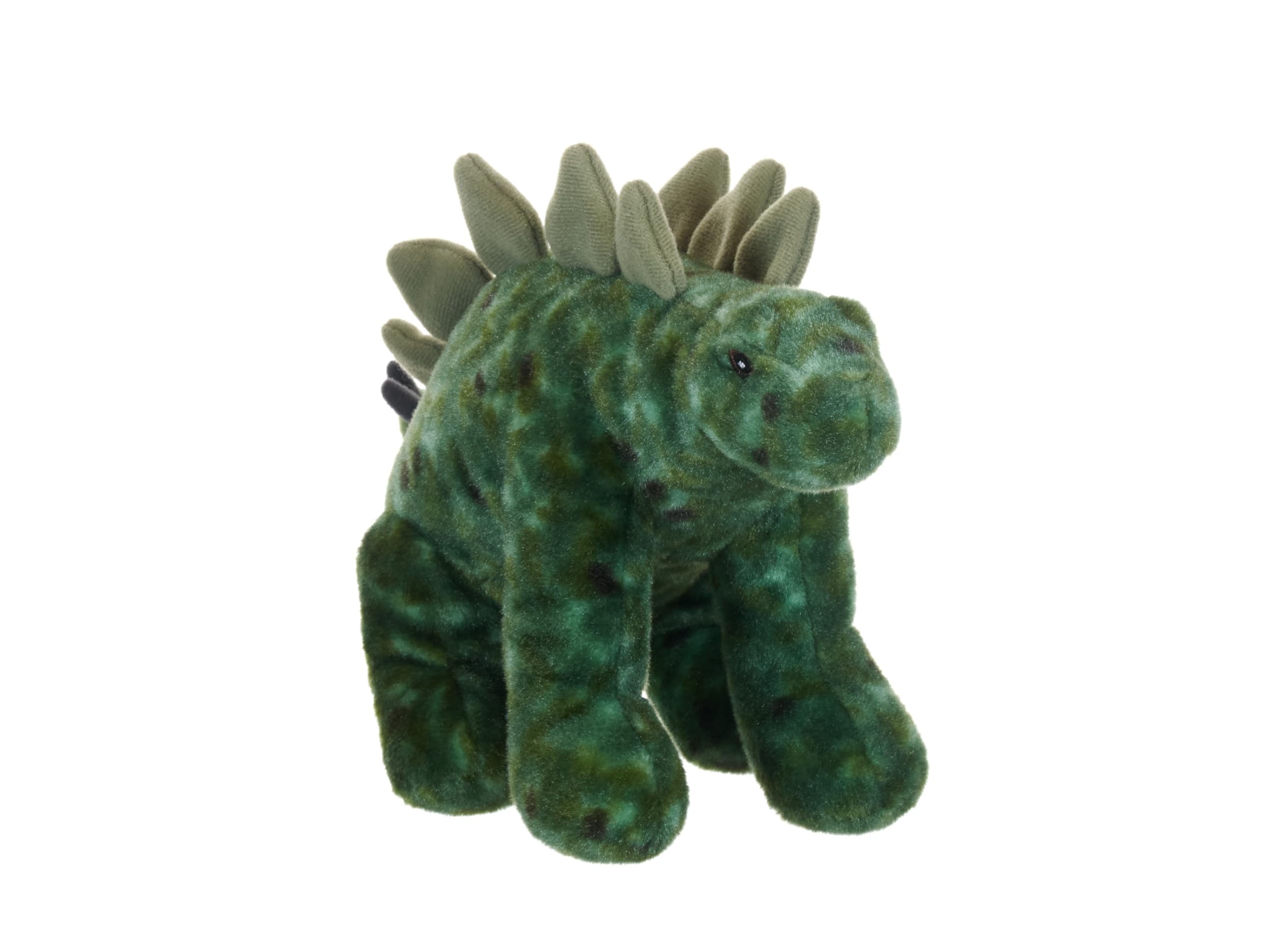 Wild Republic Cuddlekins Eco Mini Stegosaurus, Stuffed Animal, 8 Inches, Plush Toy, Fill is Spun Recycled Water Bottles, Eco Friendly