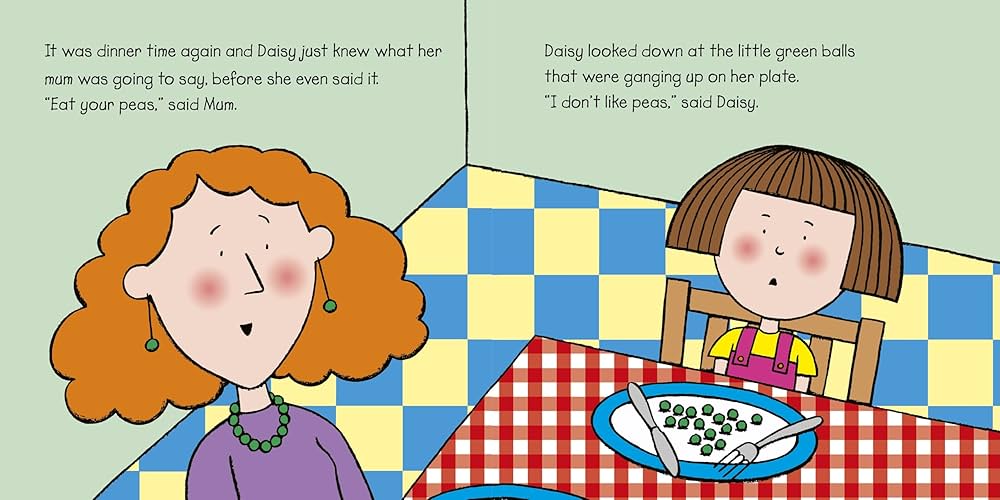 Amazon.com: DAISY, EAT YOUR PEAS (Daisy Picture Books