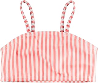 Biquini Top Infantil Alcinha Listrado UV50+ Selene Feminino