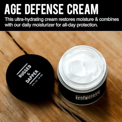 Miniatura 2 de RUGGED & DAPPER Age Defense - Crema facial y complejo de ojos Age Defense