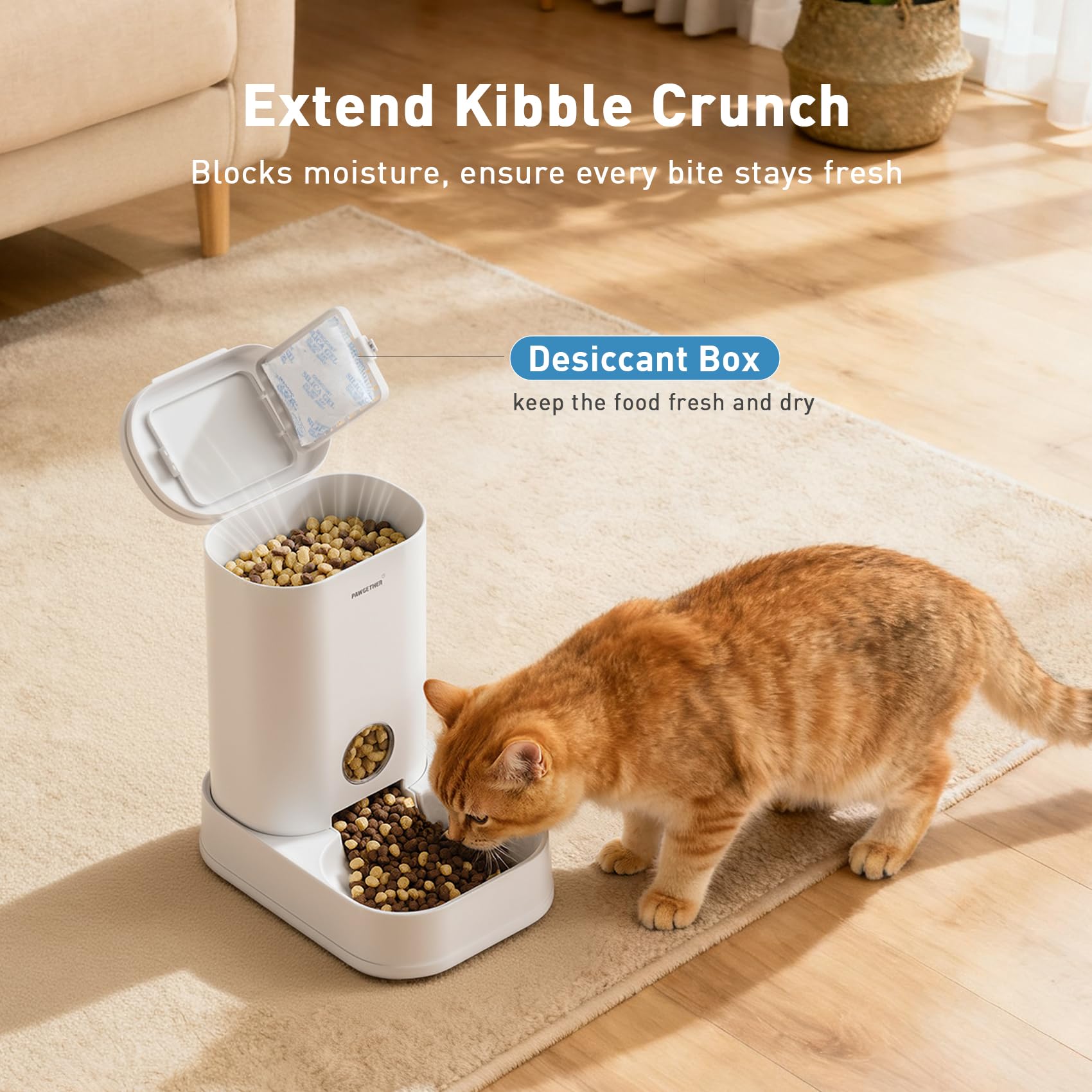 Paquete de 2 comederos por gravedad para gatos y dispensador de agua de 1 galón/3.5 L, alimentador automático para gatos y perros con cuenco de comida para mascotas, para cachorros, gatitos