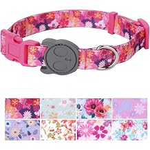 PetANTastic Best Adjustable Small Dog Collar Durable Soft & Heavy Duty with Cute Summer Floral Design, Outdoor & Indoor use Comfort Dog Collar for Girls, Boys, Puppy, Adults