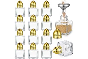 Uiifan Cube Shape Salt and Pepper Shakers