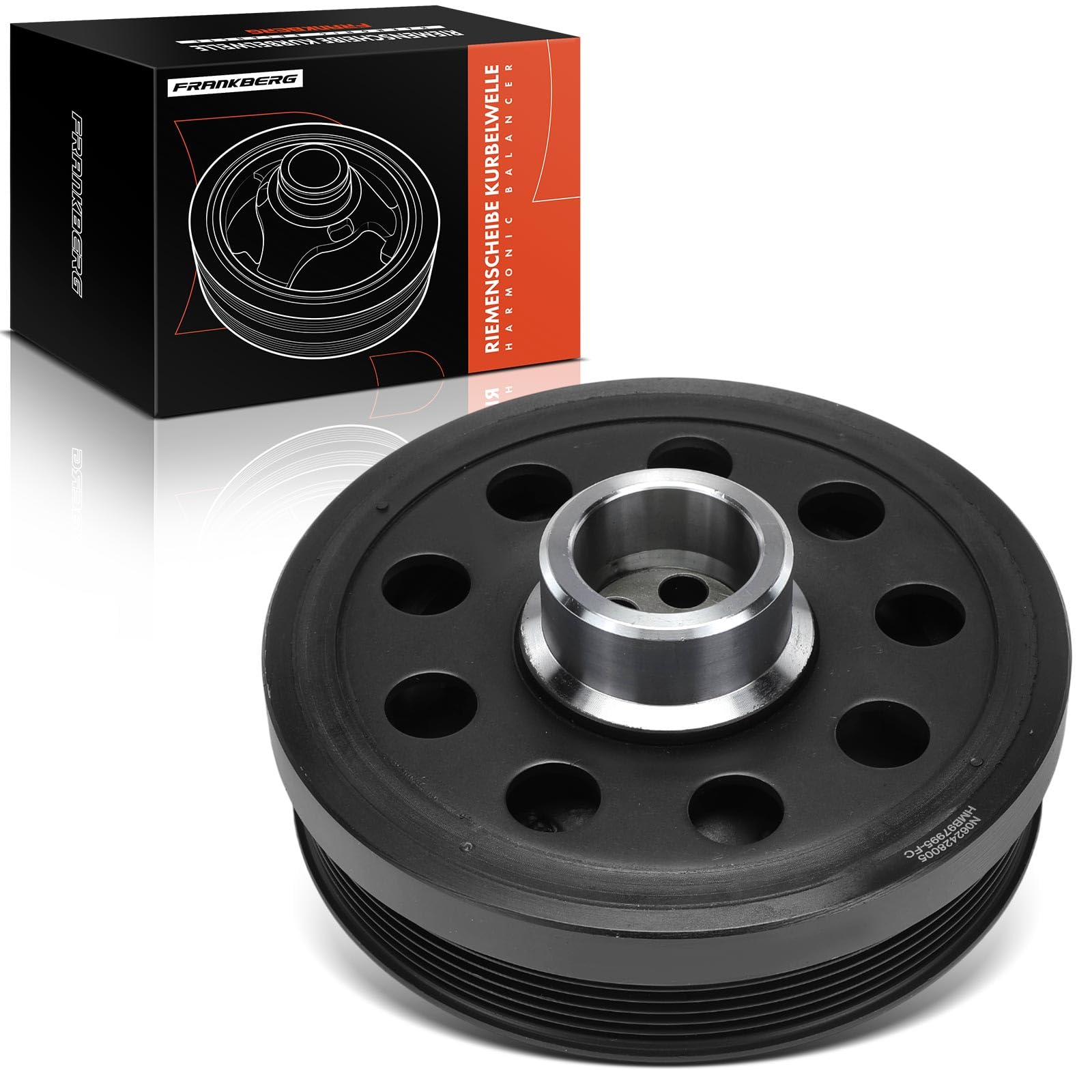 Frankberg Puleggia albero motore 11237823191 | Compatibile con: Serie 1 Cabrio E88, Serie 1 E81, Serie 3 Coupé E92, Serie 3 Touring E91, X1 E84, Serie 3 Cabrio E93