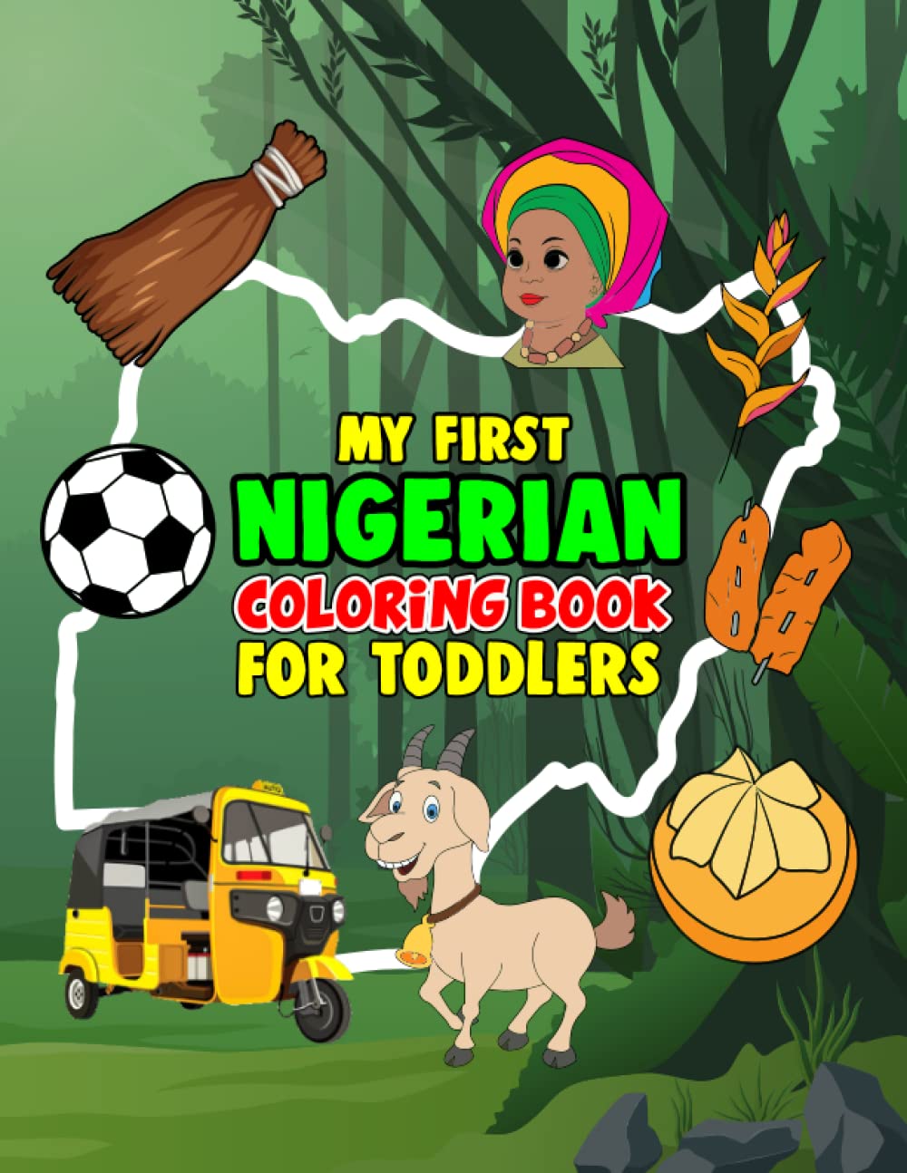 My First Nigerian Colouring Book For Toddlers