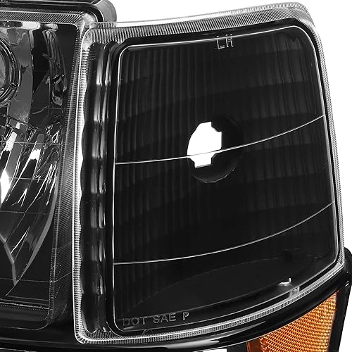 Miniatura 4 de Akkon - Juego de luces delanteras para automóviles número de pieza HD-JH-FB92-SET-VAR Negro black Housing