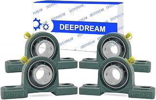 4PSC of UCP205-16 Cast Iron Pillow Block Mounted Bearings-1" Inch Inside Diameter w/Set Screw Loc