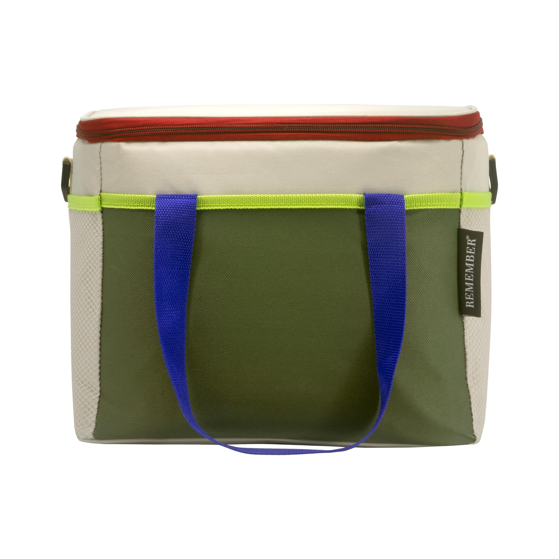 REMEMBER Kühltasche, 16L, Polyester – Isolierte Kühltasche für Getränke & Lebensmittel, praktische Thermotasche für Strand, Camping, oder Einkauf