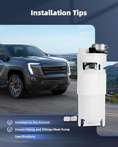 Miniatura 8 de ECCPP Conjunto de módulo de bomba de combustible eléctrica con unidad de envío de repuesto para Dodge para Ram 1500 2500 3500 1996 1997 1996 1997