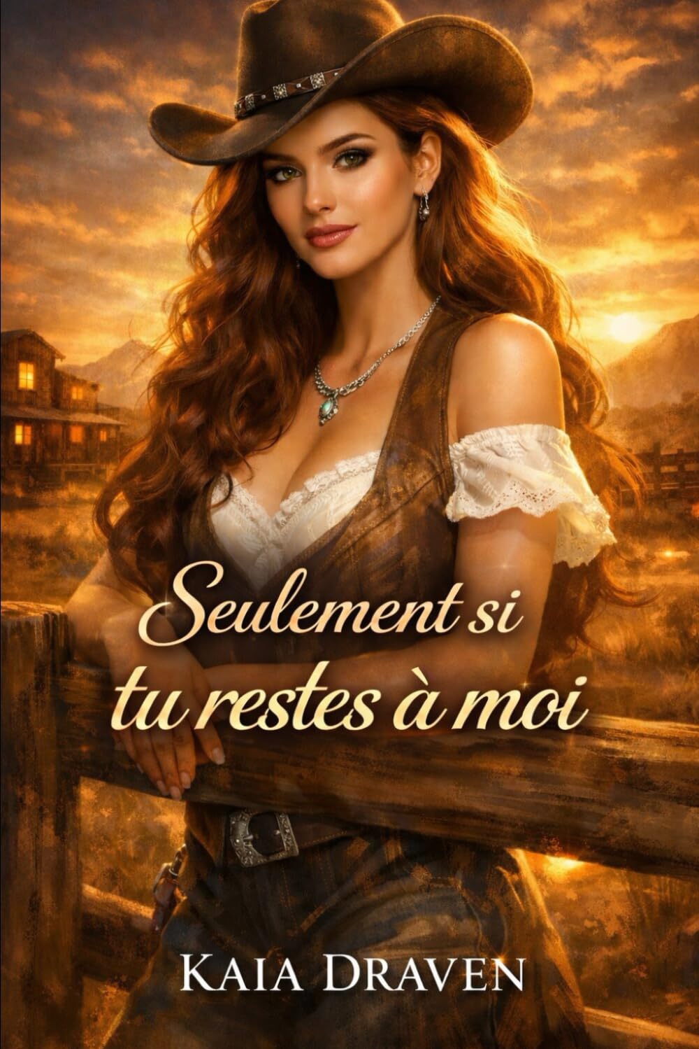 Seulement si tu restes à moi: Une romance western saphique