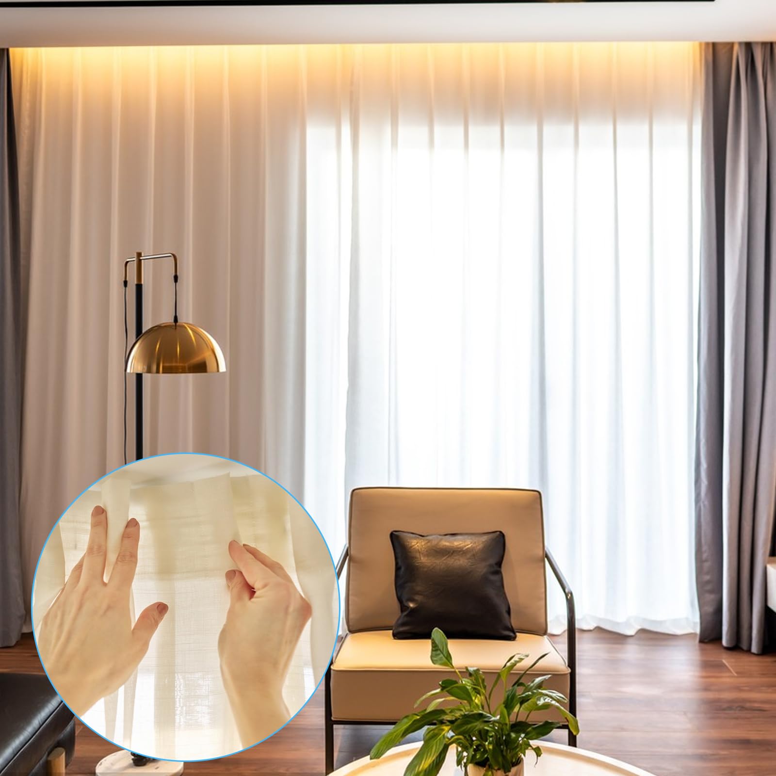 120 Ganci Per Tende Scorrevoli - Per Binario 10mm, Scorrimento Fluido E Facile Installazione