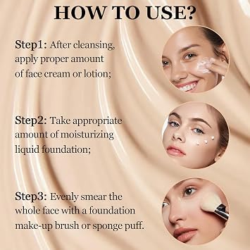 4 in 1 Colour Changing Foundation SPF 50, Moisturizing & Anti-Aging