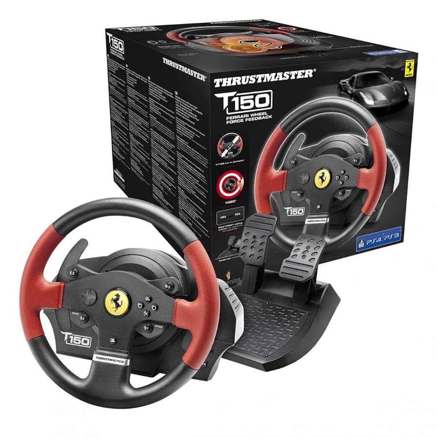 Thrustmaster T150 ハンコン PS3/PS4/PS5:PC対応 Amazon | T150 Force Feedback Racing Wheel for PlayStation (R