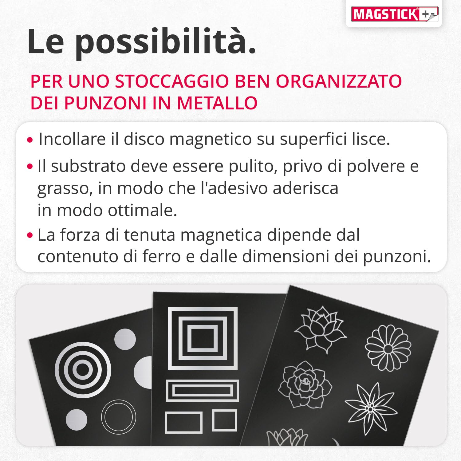 Pellicola magnetica I 10 pezzi I DIN A4 I flessibile autoadesiva ritagliabile magnetica per il fai da te per punzonatura fogli magnetici I mag285