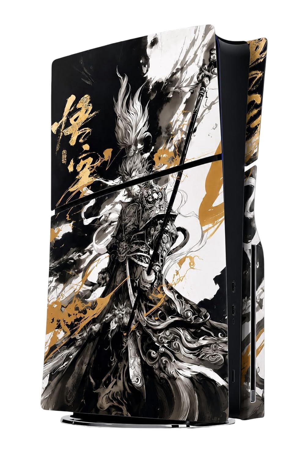 Slim Disc Edition Vinyl Skin Sticker | Black Myth Wukong Design | Premium Self-Adhesive Protective Wrap | Anti-Scratch Waterproof Bubble-Free Decal | Easy to Apply & Remove-image-12
