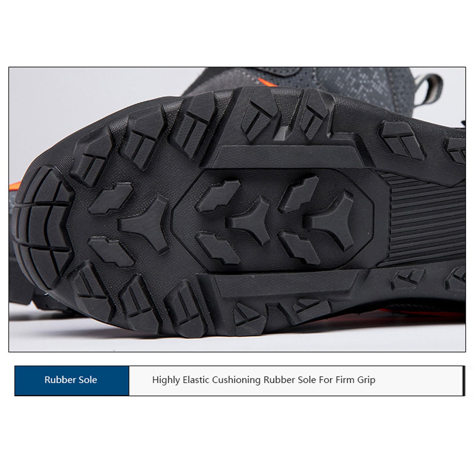 Chaussure Moto Femme Chaussures De Moto DéContractéEs AntidéRapantes Bottes De Course Tout-Terrain Semelle en Caoutchouc ComplèTe Semelle AntidéRapante DéContracté Homme Et Femme
