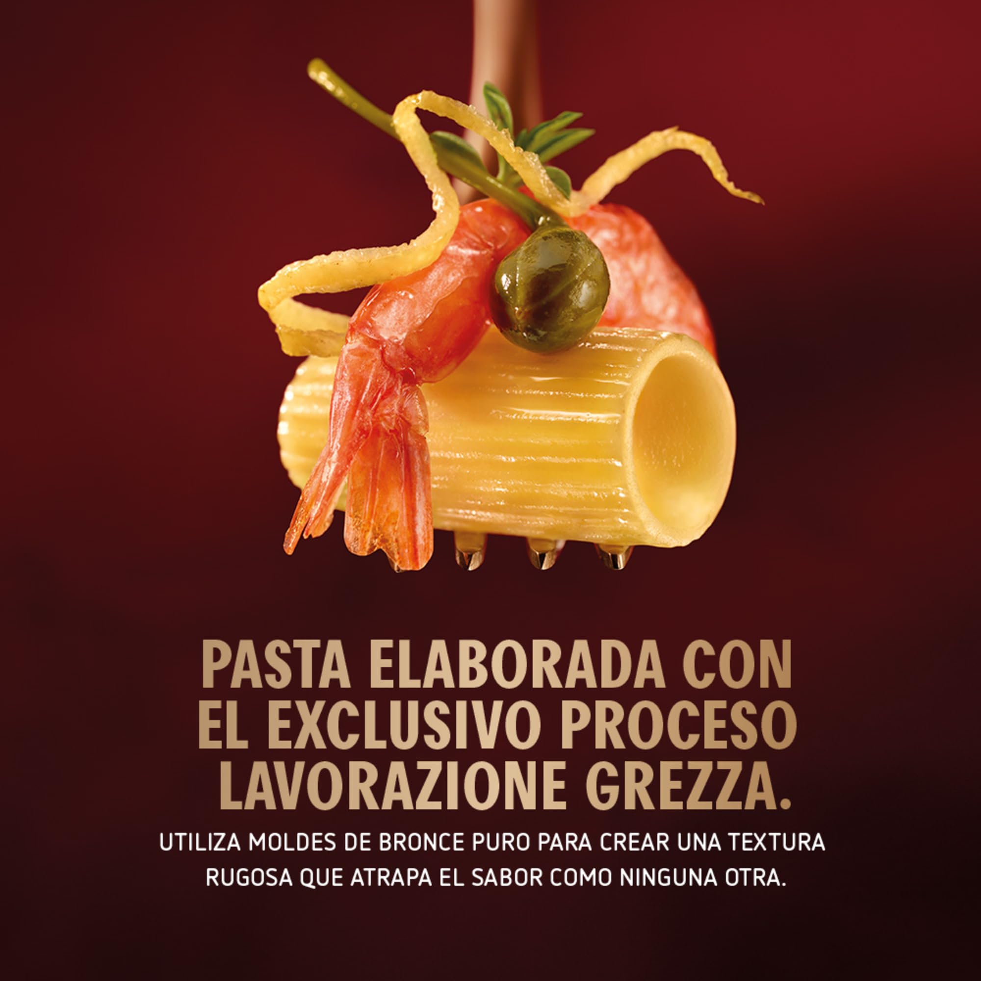 Barilla Al Bronzo Mezzi Rigatoni 500g