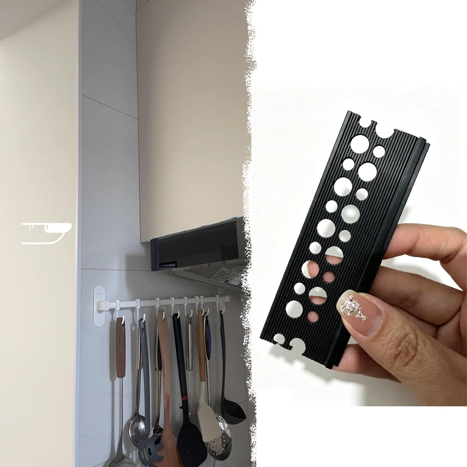 Perfil de Remate para Bordes de Azulejos de Cocina