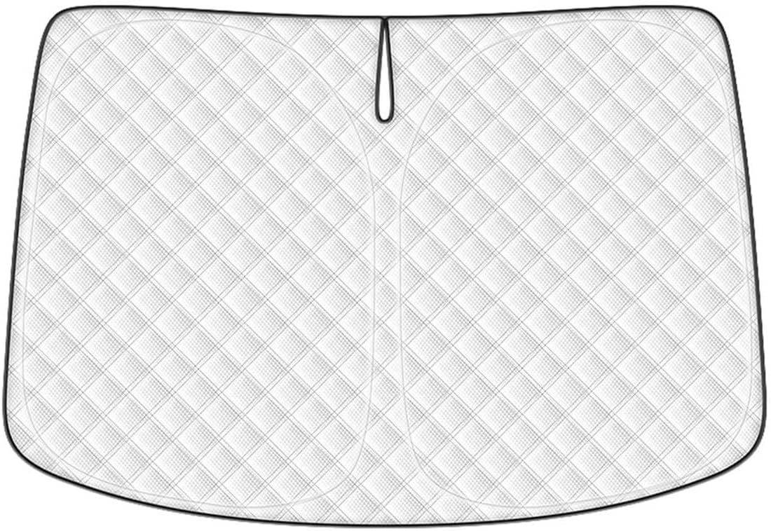 YZ Fit for Tesla Model Y 3 Highland Juniper 2021-2025 Car Sun Shade Front Window Shade Visor Glass Roof Skylight Car sunroof Shade(for My Aluminum foil)