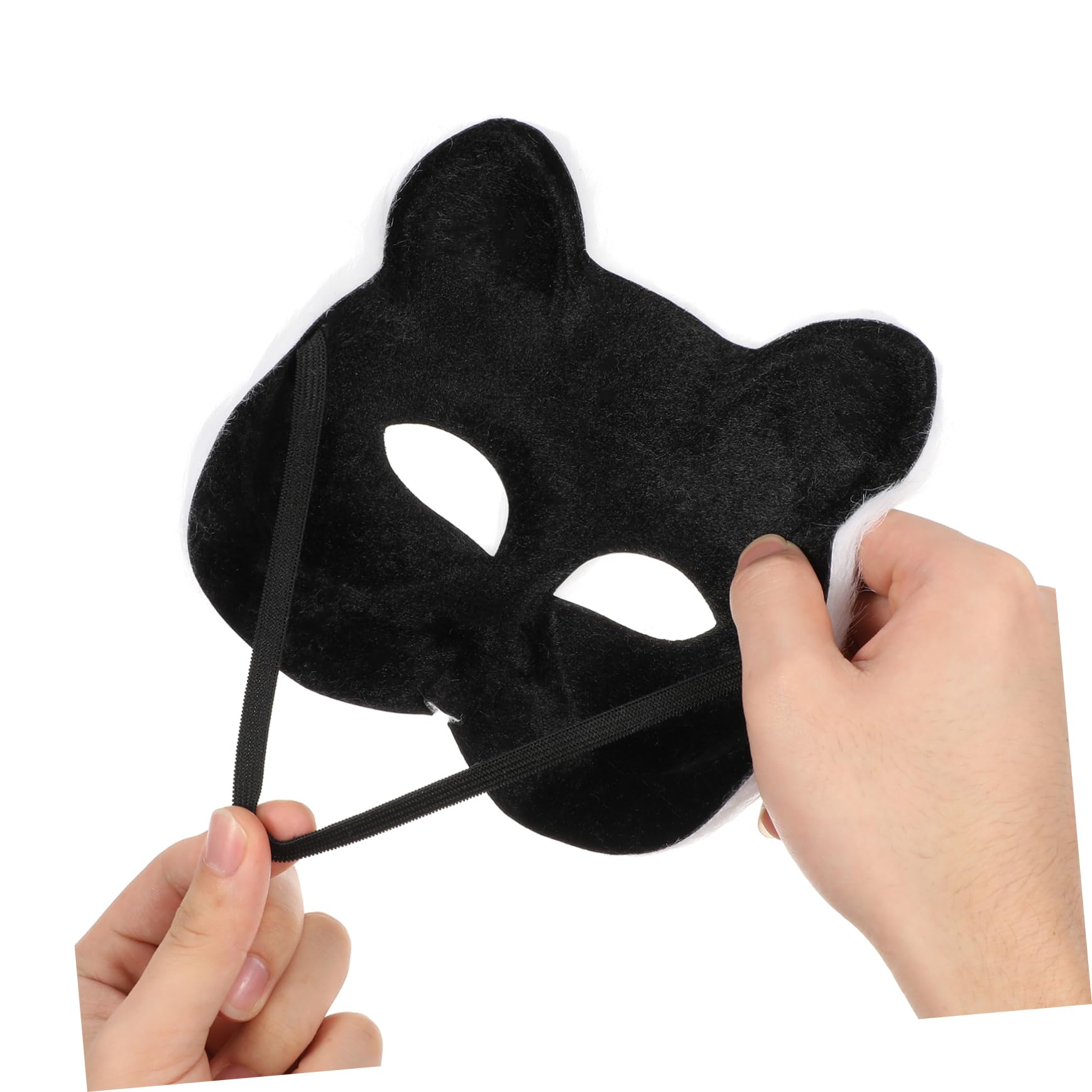 Ipetboom De Half Face Para Halloween y Fiesta De Disfraces Accesorio De Vacía Adultos