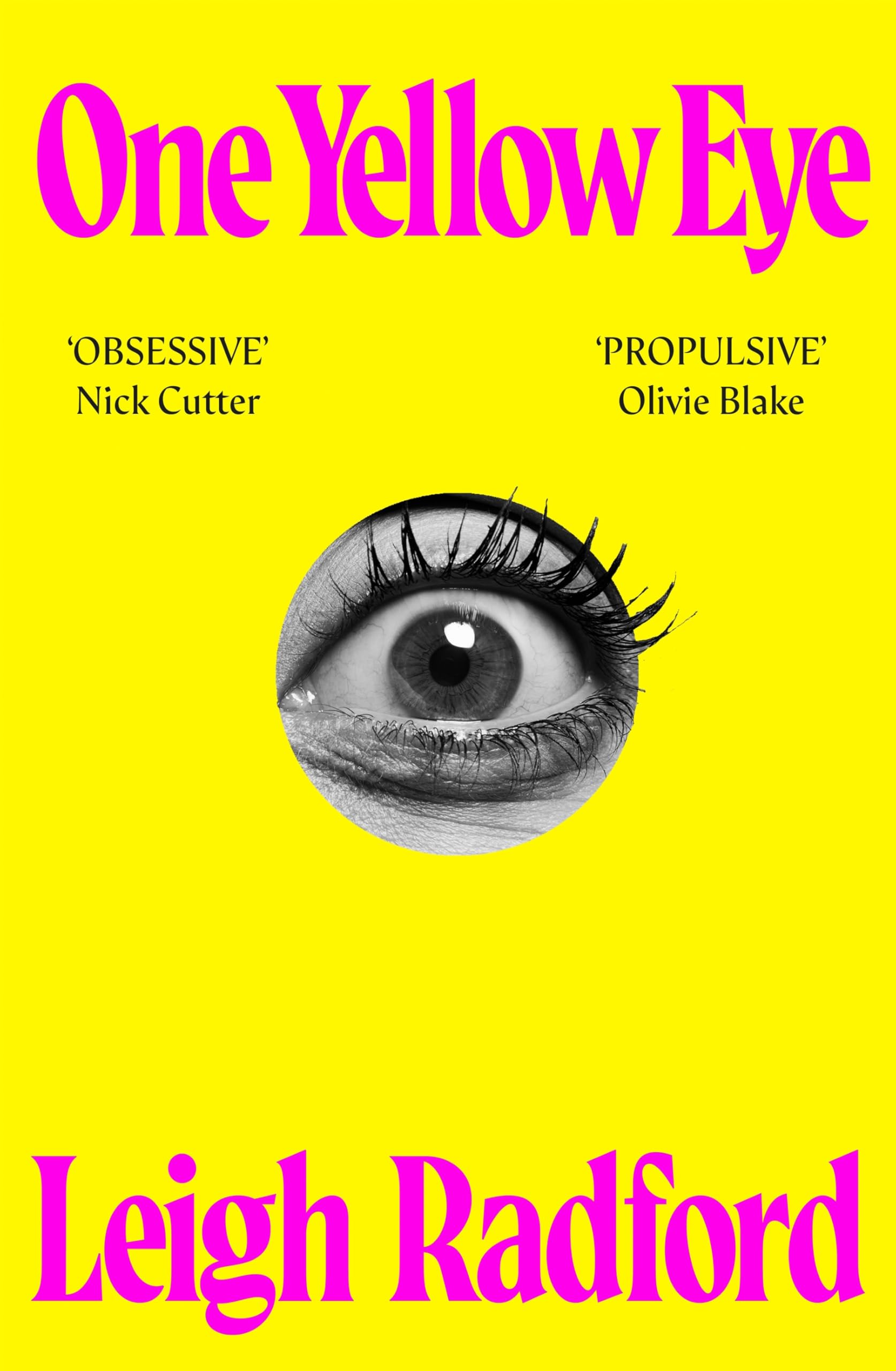 One Yellow Eye: A devastating, macabre zombie horror novel about obsession and undying love . . .