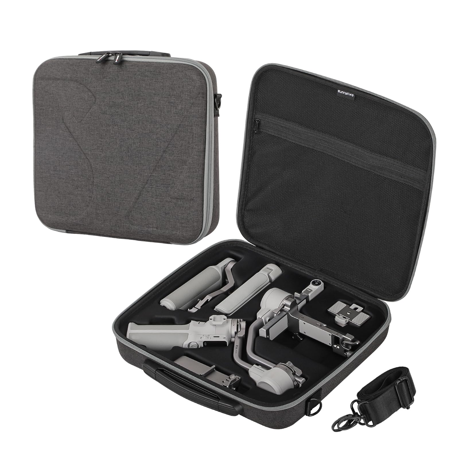 FSIDIWT RS 4 Mini Carrying Case, Portable Storage Shoulder Bag Travel Hard Case for DJI RS 4 Mini Gimbal Stabilizer Accessories