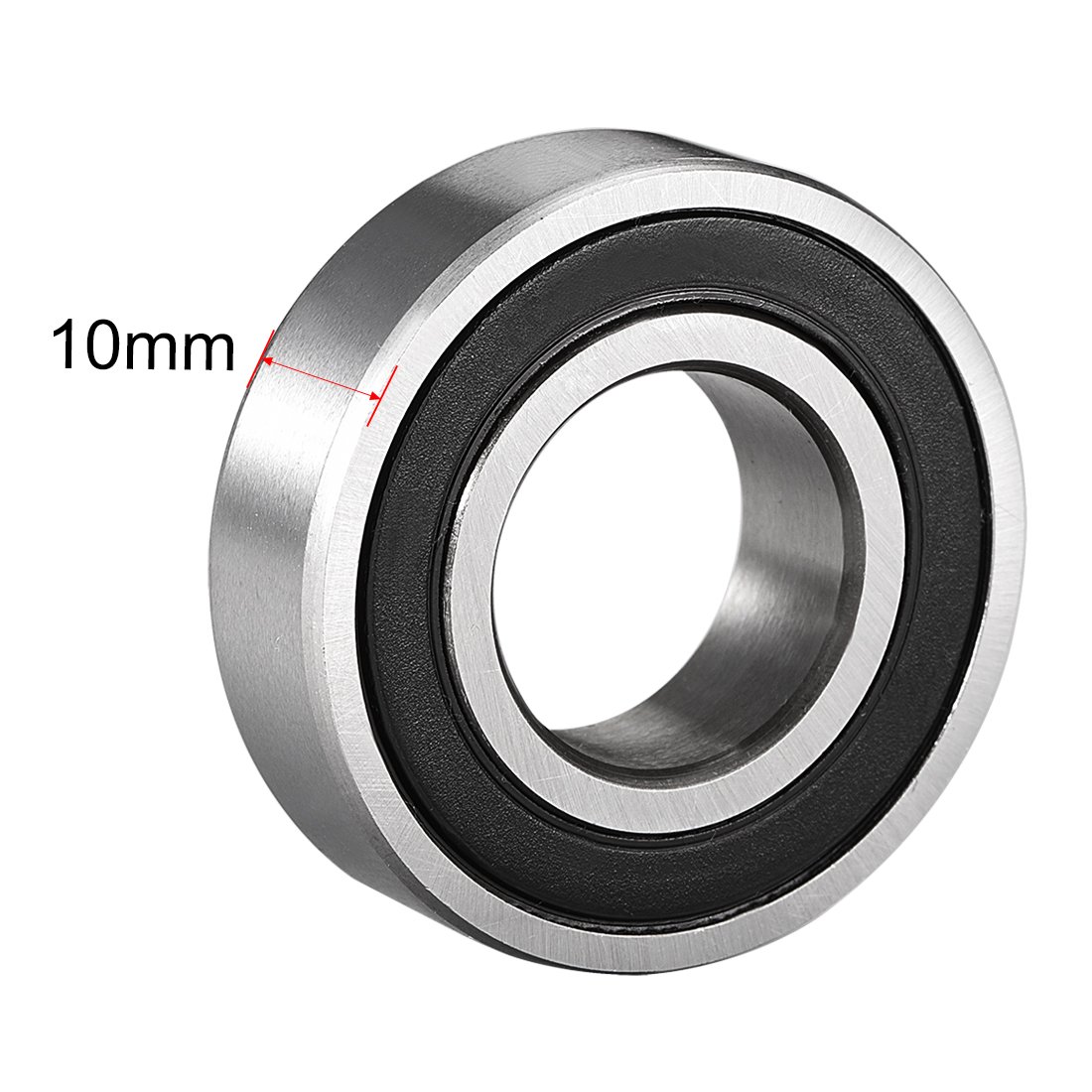 10 Stück Kugellager 6003-2RS – Doppelt Abgedichtet, 17x35x10 Mm, Aus Hartstahl, Für Motoren & Industrie