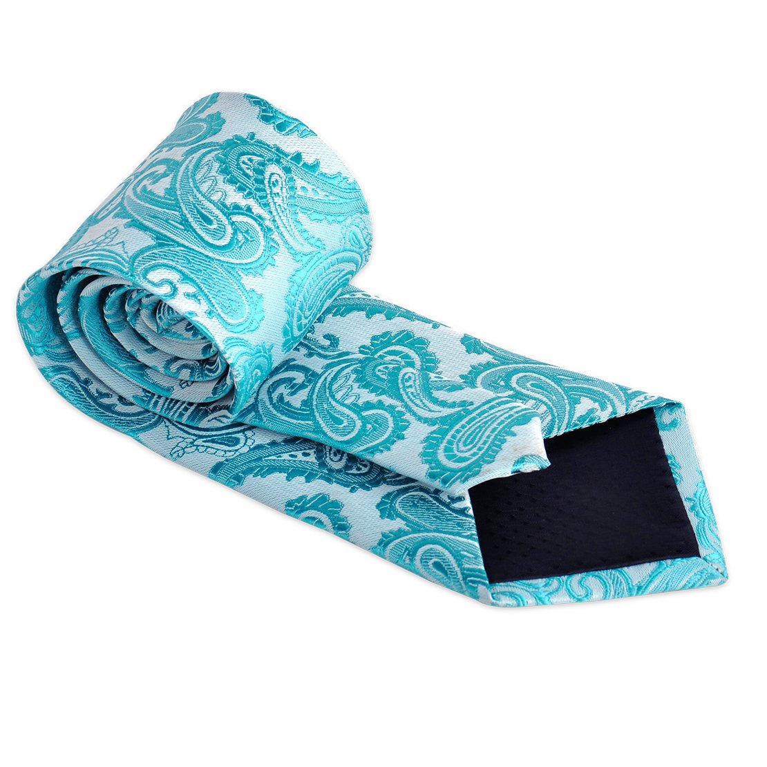 Hombres Paisley Corbata diseño de Rayas Jacquard Corbata Tejido Regalo Set 5