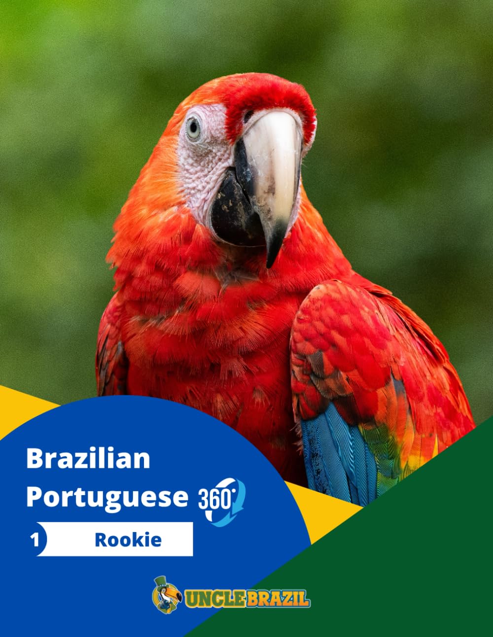 Brazilian Portuguese 360 course - Rookie Level Book