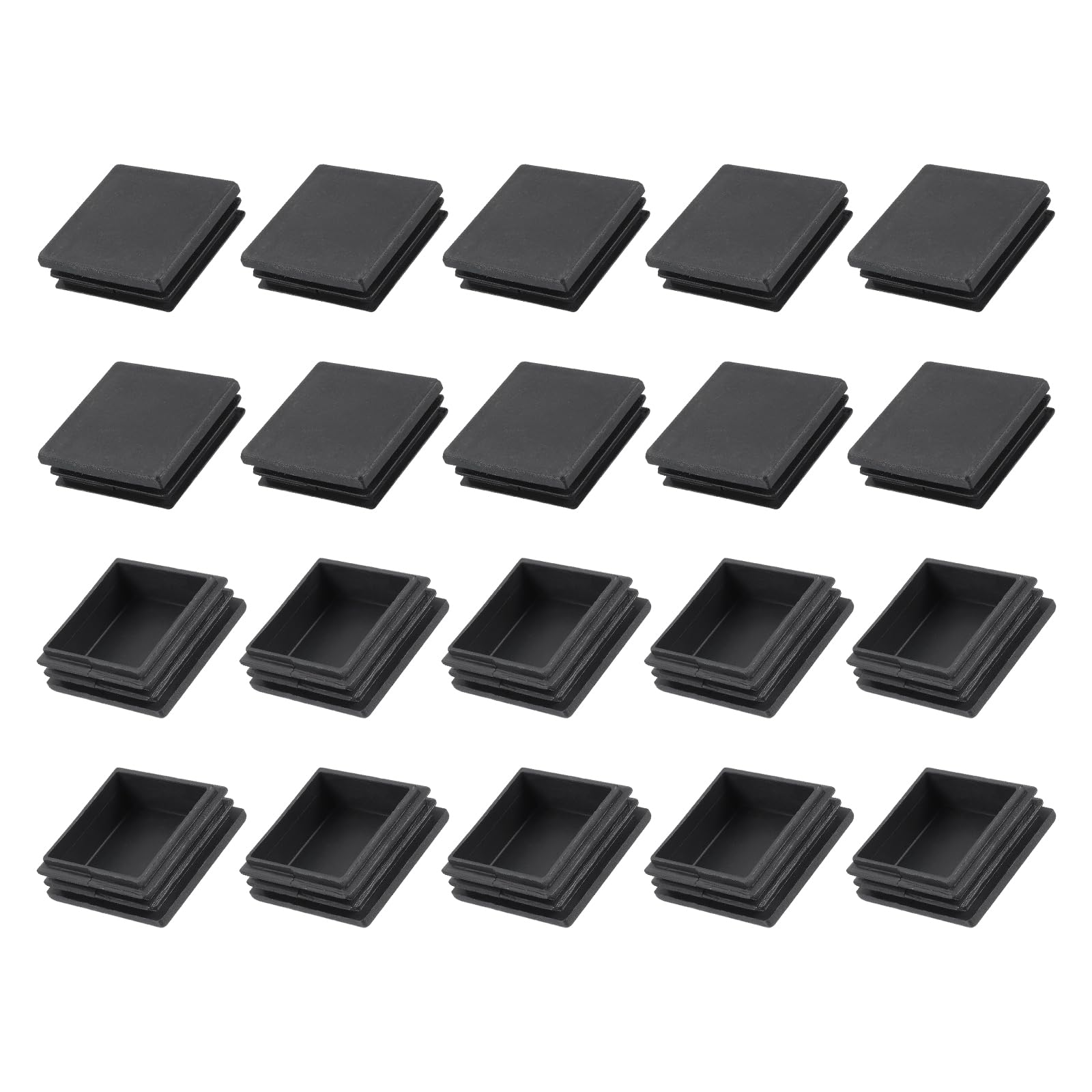 METALLIXITY Square Tube End Cap(50 x 50mm) 100Pcs