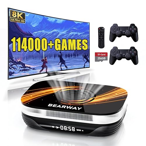 Super Console X3 Plus Retro Game Consoles 114000 Games Video Game Console Plug Play Video Games for TV EmuELEC 45Android 90CoreE 3 Systems8K UHD
