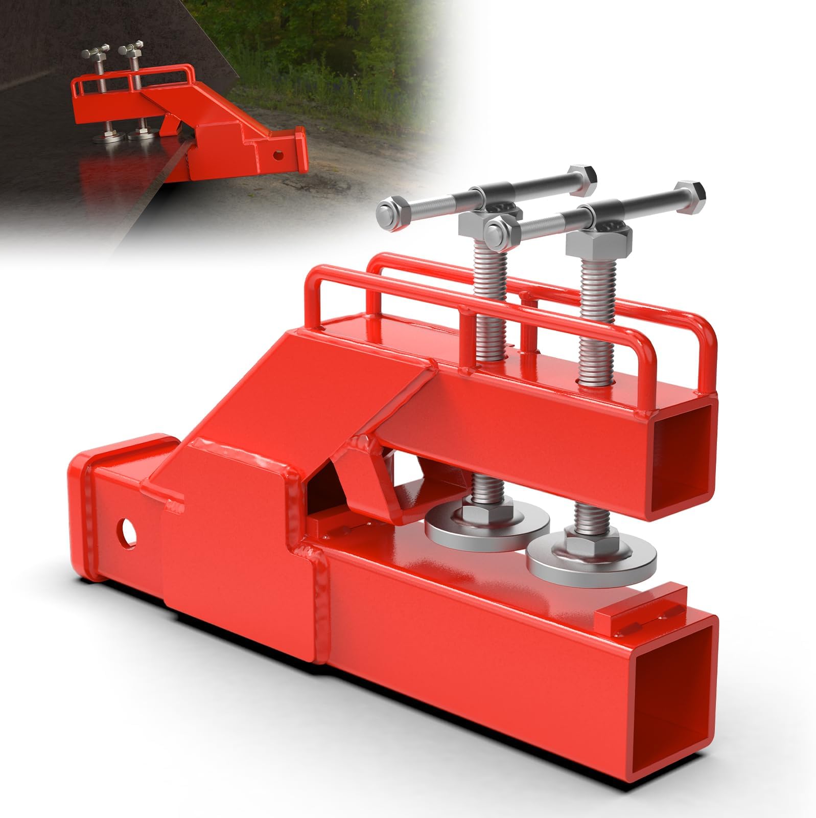 Adaptateur Manchon D'attelage Aluminium 2,5" à 2" - Andersen Hitches - Anti-rouille