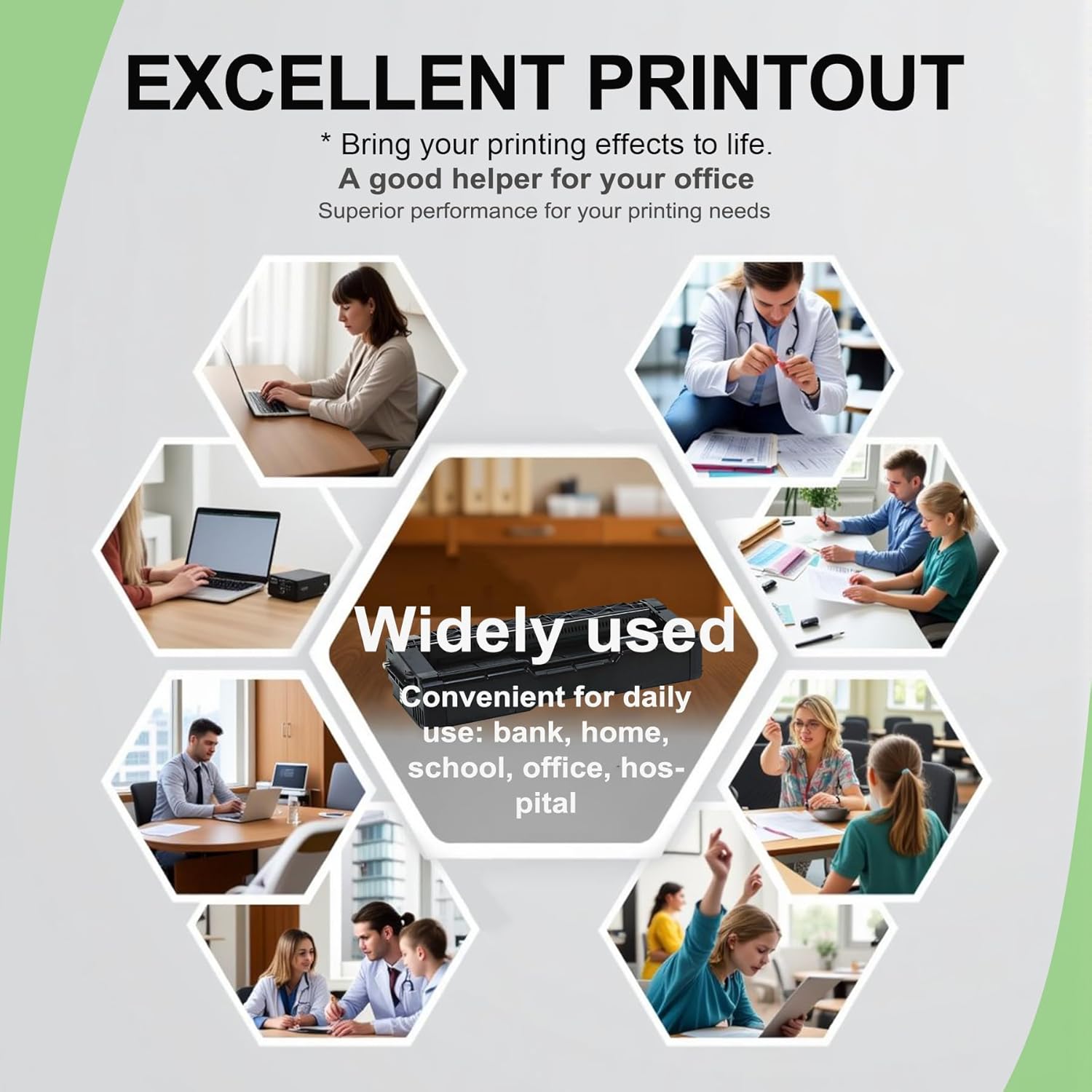 4 Pack SP C310HA Toner Cartridge : 406475 406476 406477 406478 Replacement for Toner Cartridge for Ricoh Aficio SP C231N C231SF C232DN C232SF C310 C310A C320DN Printer , Black/Cyan/Magenta/Yellow