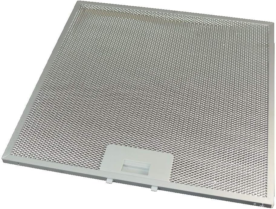 Cooker Hood Metal Mesh Grease Filter 320mm x 320mm Compatible With AEG Beko Belling Extractor Fan Replacement Square Aluminium Vent Grid
