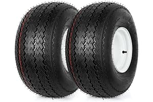 18-8.50-8 Golf Cart Tires and Wheel Assembly for Enhanced Performance