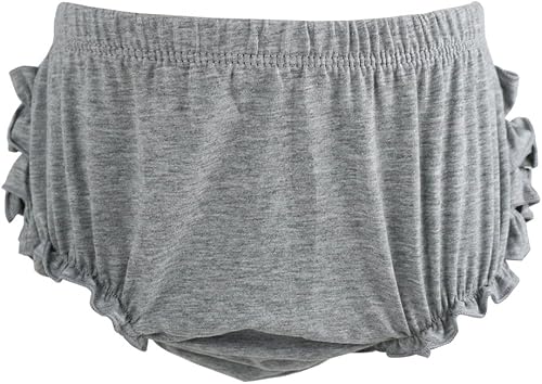 Miniatura 28 de Wennikids cubre pañal, pantalones cortos algodón para niña Agua,Negro -,Azul,Marrón,Borgoña,Gris,Rosa