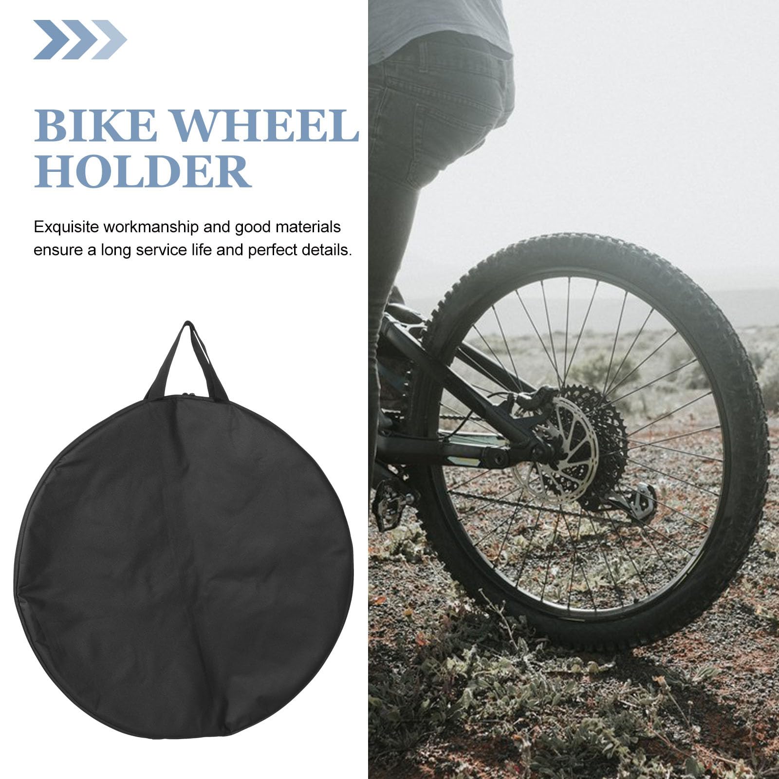 Healvian Fahrradtasche Radtasche aus Baumwolle 70cm Felgentasche für Mountainbike und Rennrad Gepolstert Wiederverwendbar Felgen Aufbewahrungstasche für Radtransport und Lagerung