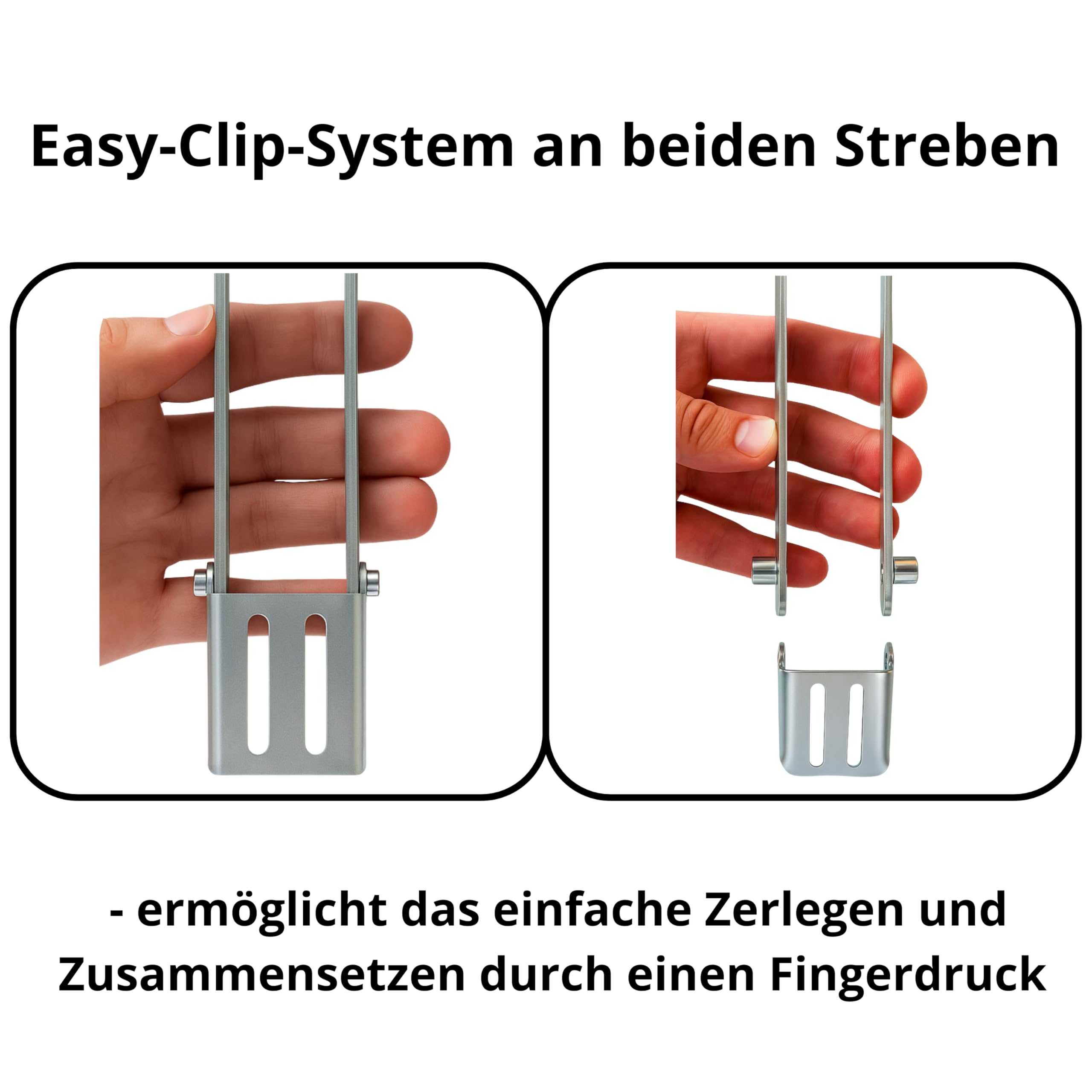 Automatischer Fensteröffner für Gewächshaus - Easy-Clip-System, Doppelfeder, verzinkter Stahl, 14kg/30lbs Belastung, automatische Belüftung für Fenster und Dach
