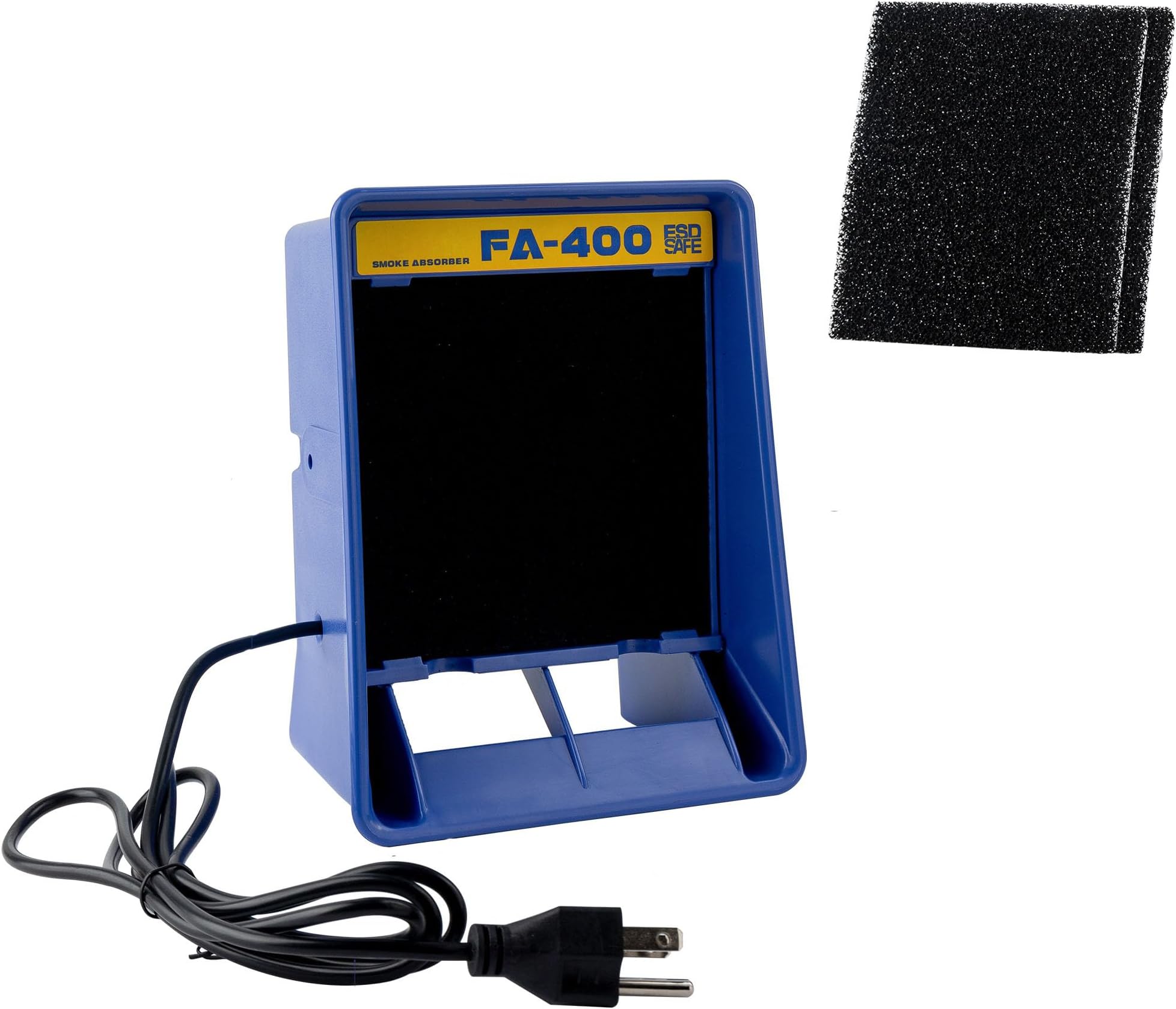 Soldering Fan Smoke Absorber Solder Fume Extractor for Soldering DIY Fan Extraction Equipment Solder Sucker Prevention Absorber Solder Fume Extractor Station. (FA-400)