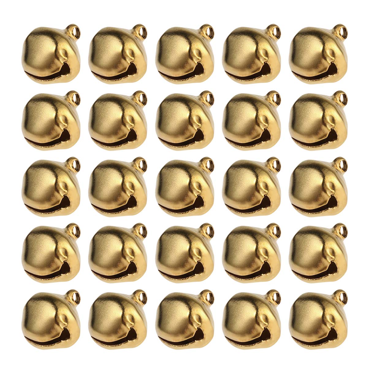 BESPORTBLE 100PCS Jingle Bells Decorative Small Toys Decoration Supply for Xmas Christmas Wedding Jewelry