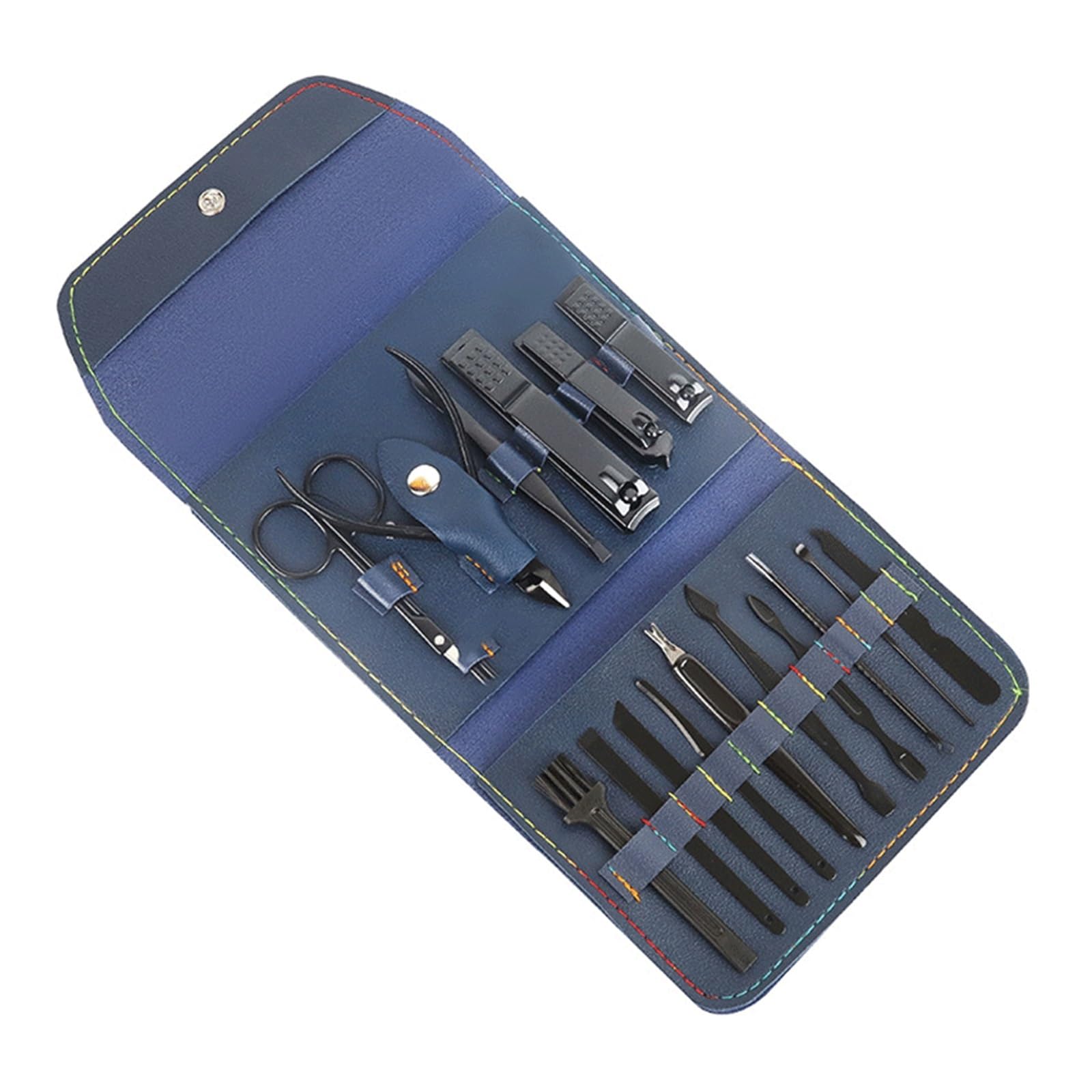 Juego de Herramientas de manicura, Juego de cortaúñas, 16 cortaúñas