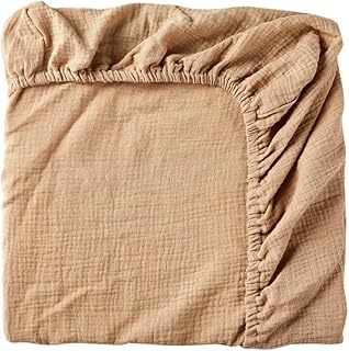 Sábana bajera ajustable para moisés de bebé, cómoda ropa de cama para cochecito, lavable a máquina, funda protectora de colchón, 130 x 72 x 25 cm