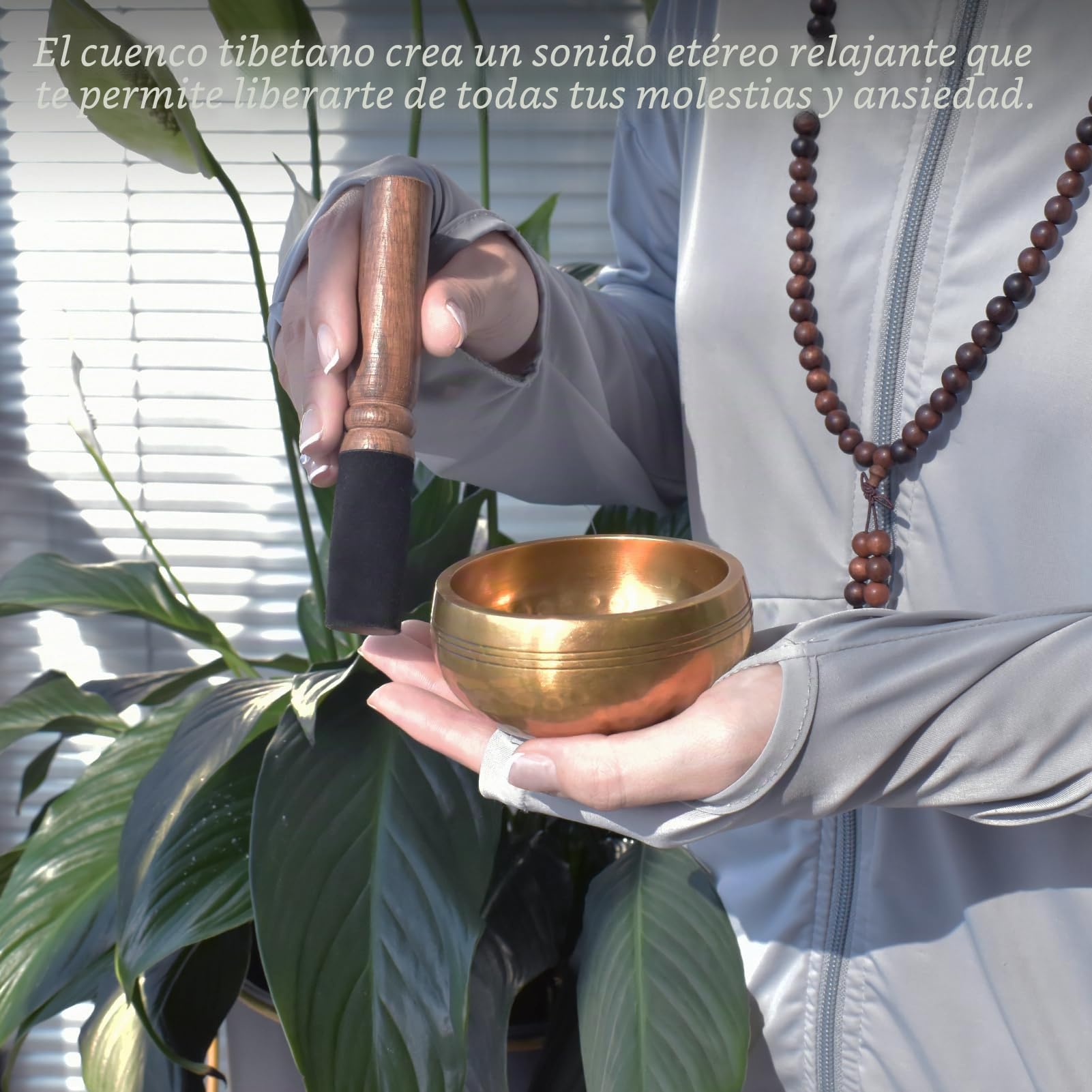 Artcome Juego de 7 piezas de meditación tibetana – Cuenco tibetano y campanas Tingsha hechas a mano en Nepal para yoga, tranquilidad, relajación y curación de chakras
