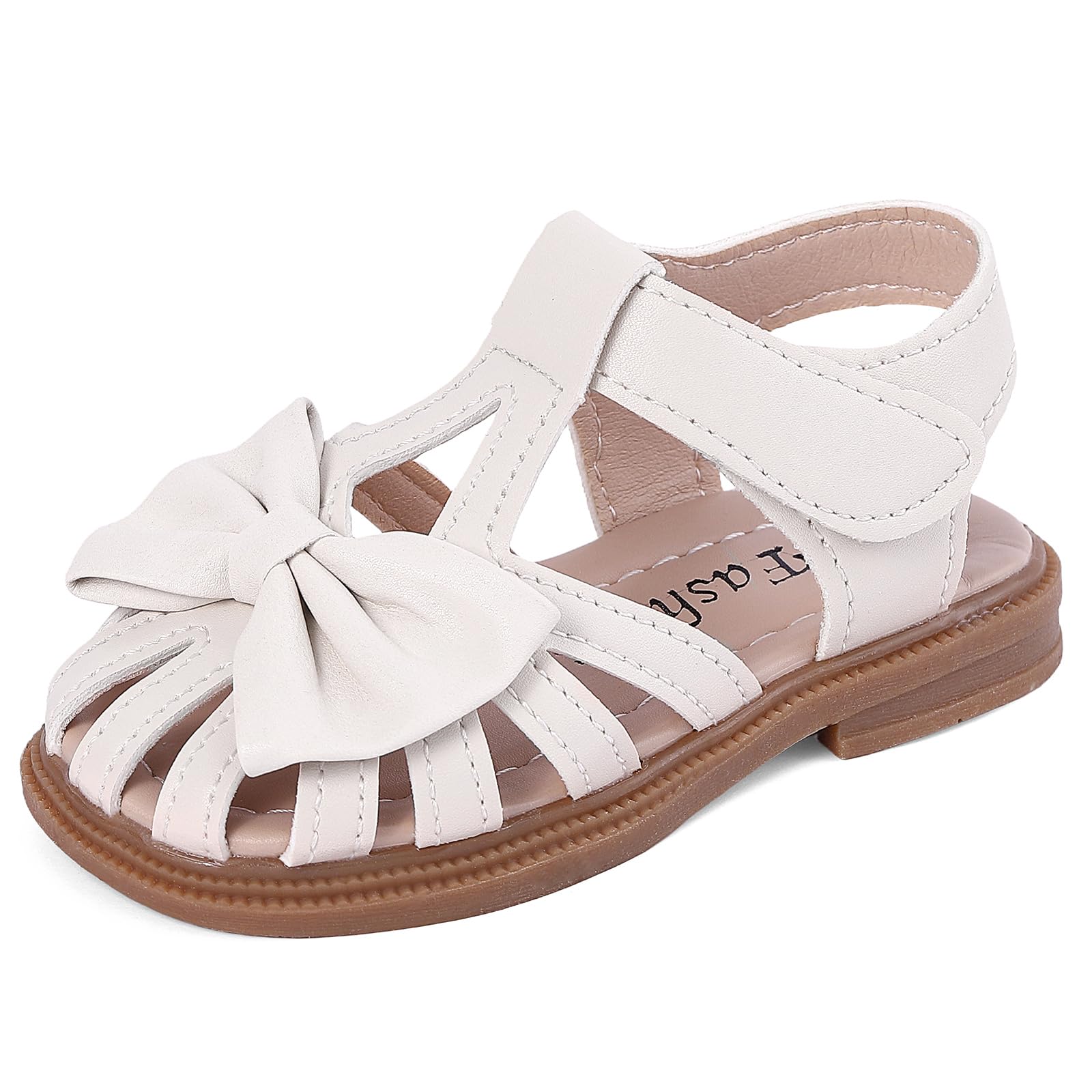 Elegant Sommer Sandalen für Kleinkinder Mädchen 1-5 Jahre Barfuß Sommerschuhe Komfort und Rutschschutz