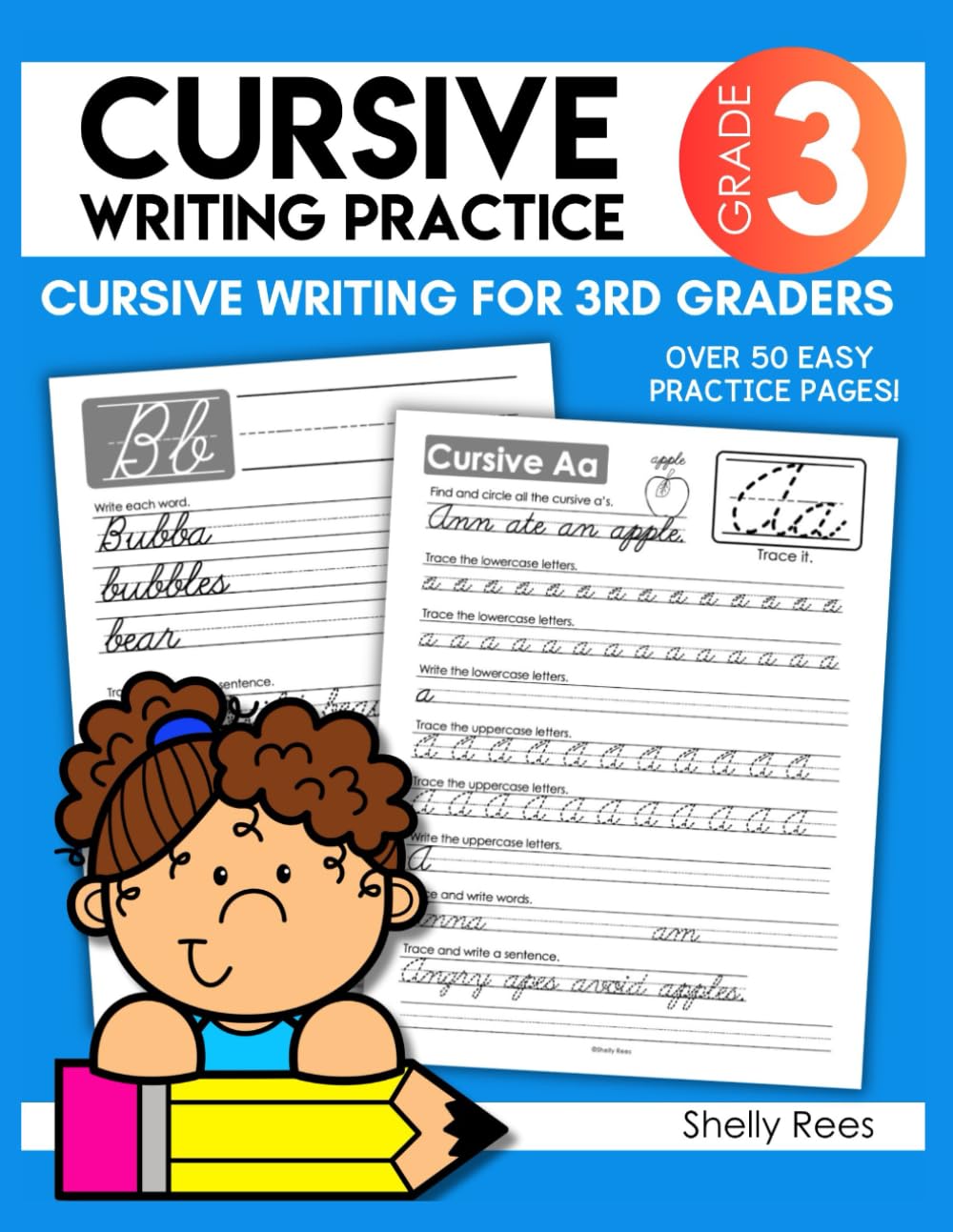 Cursive Writing for 3rd Graders: Cursive Writing Grade 3, 4, and 5