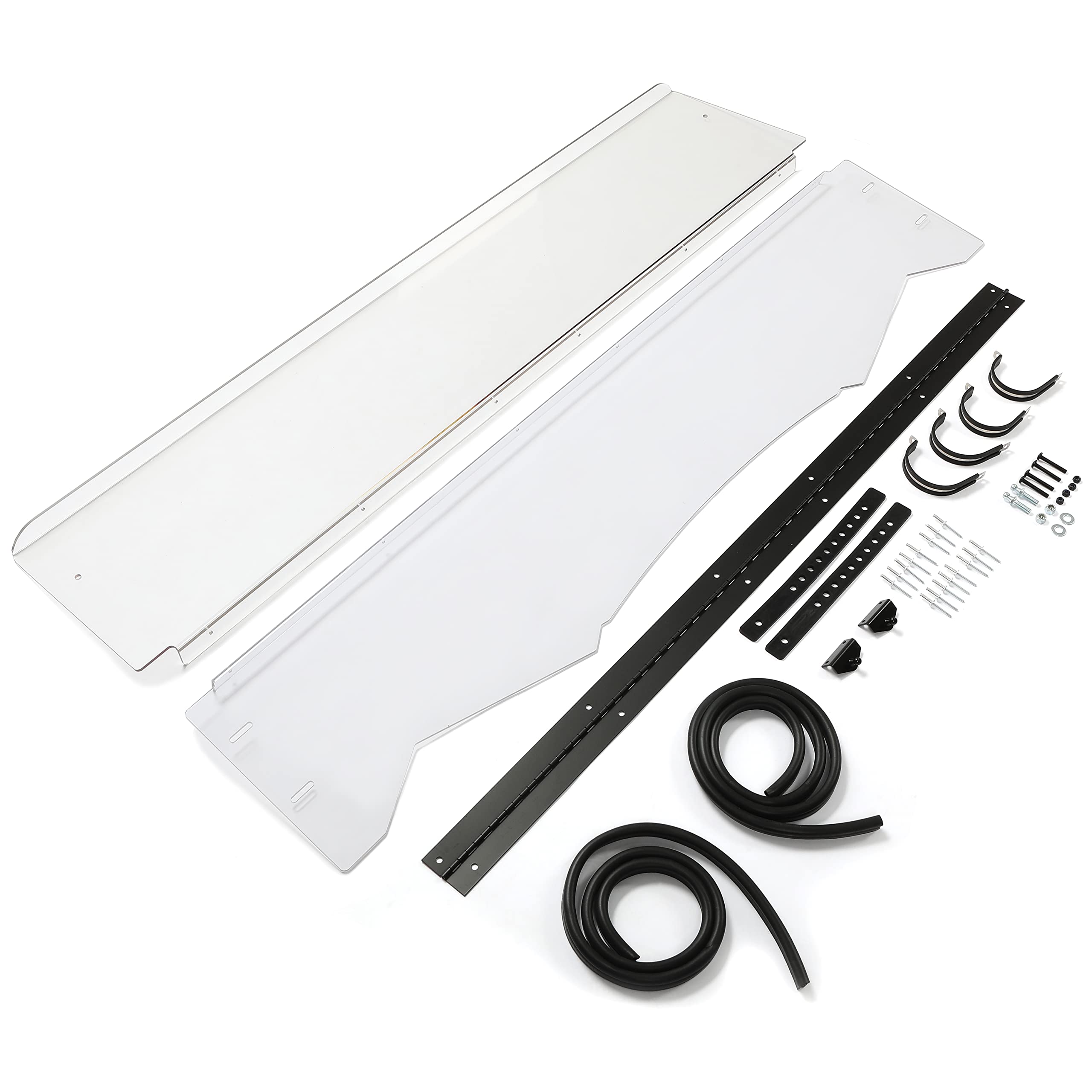 Amazon.com: KUAFU 2-IN-1 Flip Windshield Compatible with 2016-2024
