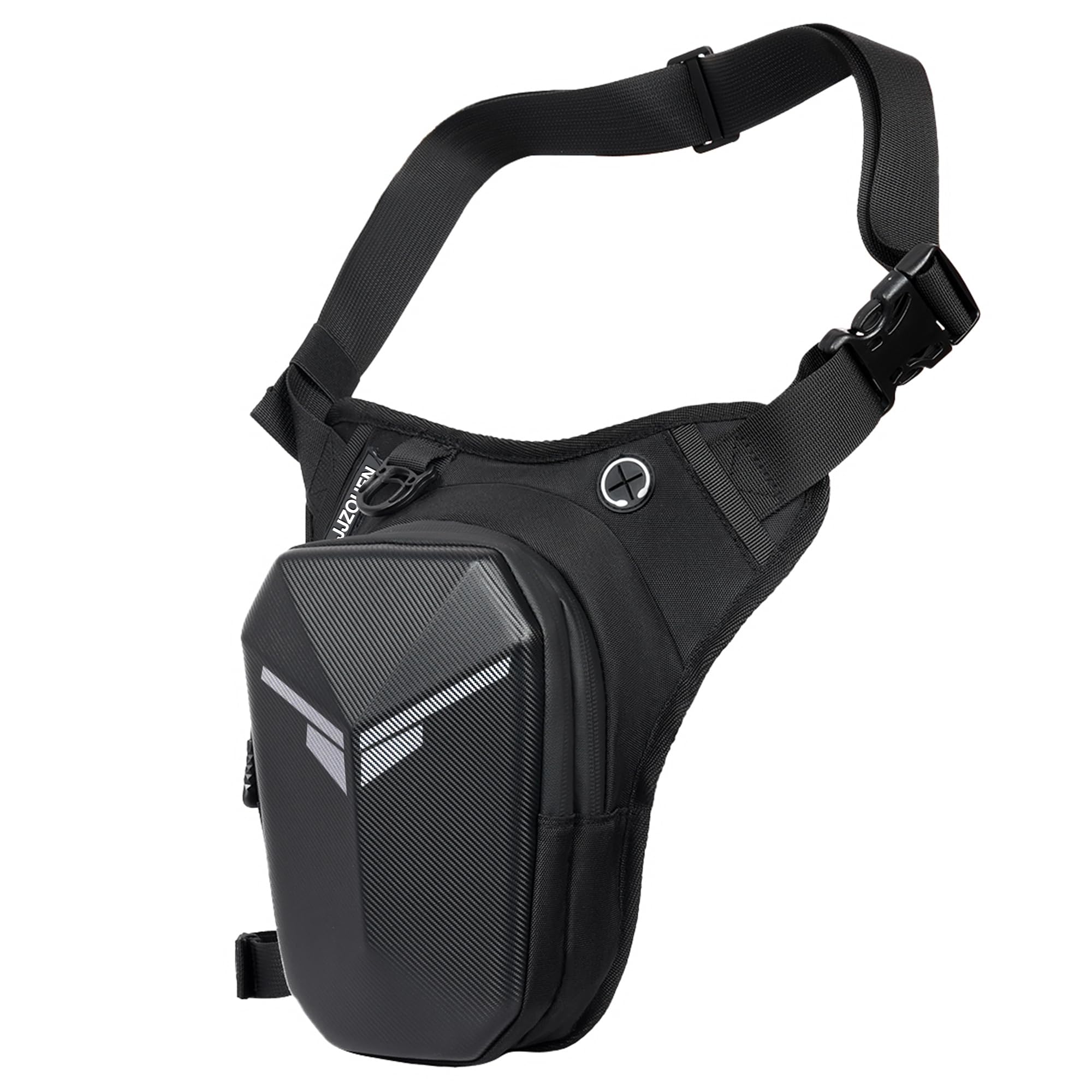 JJZOUEN Thigh Bag, Motorcycle Leg Bag for Men Women, Drop Leg Bag Pouch, Motorcycle Gears, Waist Bag Storage Accessories for Hiking Fishing Horse Riding Travel